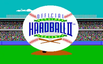 HardBall II screen shot title